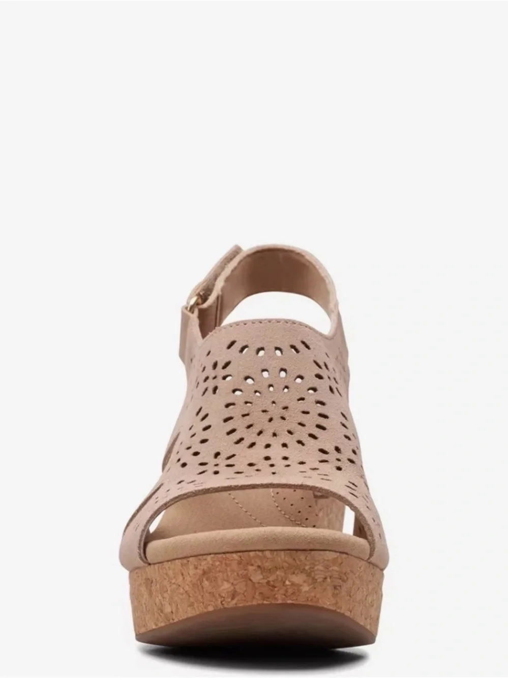 Women’s Slingback Cork Wedge Sandal - Beige